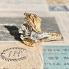 Mid Century 14K Gold Diamond Cocktail Ring