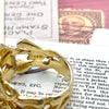 Vintage 14K Yellow Gold Zodiac Sagittarius Ring