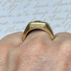 Vintage 14K Yellow Gold Diamond  Ring
