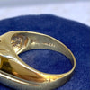 Vintage 14K Gold Seven Stone Diamond Cluster Ring Size 9.75