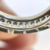 Bulgari B.Zero1 One 18K White Gold Diamond Band Ring Size 50