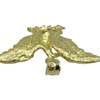 14K Yellow Gold Eagle with Branch Pendant