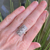 Estate 14K Gold Art Deco Diamond Ring