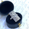 Estate 14K Gold Art Deco Diamond Ring