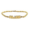 Vintage 14K Yellow Gold ALICE Bracelet