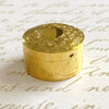 Vintage 14K Yellow Gold Engraved Pill Box