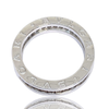 Bulgari B.Zero1 One 18K White Gold Diamond Band Ring Size 50