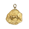 Vintage 14K Yellow Gold “Aries” Zodiac Charm Pendant